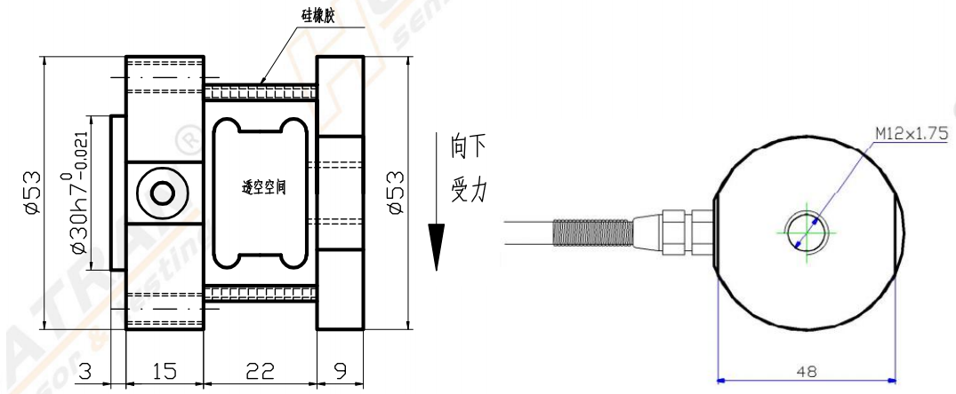 FS53張力傳感器