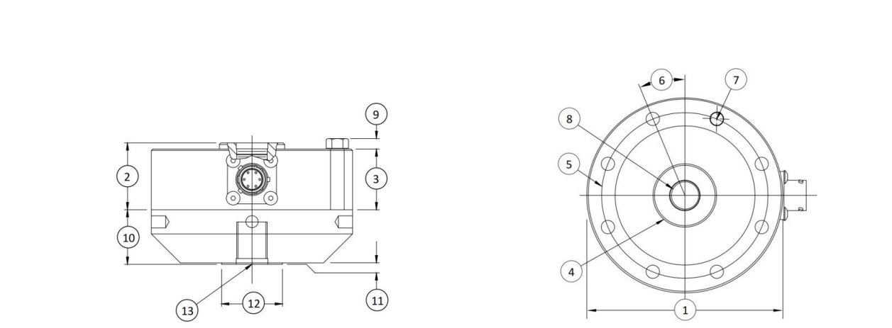 H1000疲勞級(jí)小量程輪輻式力傳感器