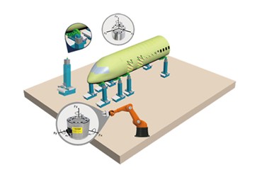 華創(chuàng)HUATRAN-三/六分量傳感器應(yīng)用于飛機(jī)定姿調(diào)位器裝配